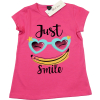 Bluzka dziewczęca z krótkim rękawem  SMILE - ATUT  Rozmiary od 128 do 146