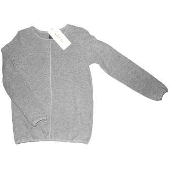 Sweter dziewczęcy ATUT - Szary  Rozmiary od 128 do 146