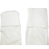 Białe body bawełniane z zawijanymi  rękawami<br />TESTA - ŁAPKI -KOPERTOWE<BR /> Rozmiar 62