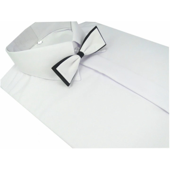 Biała koszula wizytowa <br />MiK -Krótki rękaw <br />Rozmiary od 134 do 164