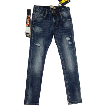 Spodnie chłopięce jeansowe PRZECIERANE  Rozmiary od 122 do 170