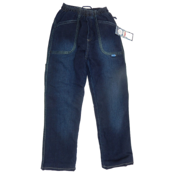 Ocieplane spodnie jeansoweNA POLARZE Rozmiary od 92 do 116
