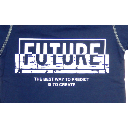 Bluzka bawełniana z krótkim rękawem FUTURE - Amir