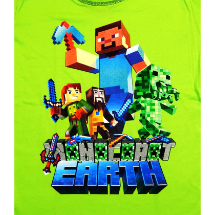 Bluzka bawełniana z krótkim rękawem MINECRAFT -Amir