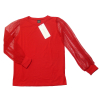 Bluzka dziewczęca   WIZYTOWA - ATUT - Czerwona Rozmiary od 134 do 164