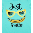 Bluzka dziewczęca z krótkim rękawem SMILE - ATUT