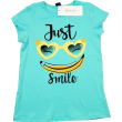 Bluzka dziewczęca z krótkim rękawem SMILE - ATUT