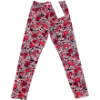 Legginsy bawełniane  długie ATUT - KWIATY