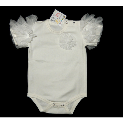 Body bawełniane INEZ - Bambarillo - Ecru