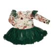 Body-sukienka bawełniana Bambarillo - KWIATY- PEONIE