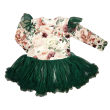 Body-sukienka bawełniana Bambarillo - KWIATY- PEONIE