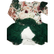 Body-sukienka bawełniana Bambarillo - KWIATY- PEONIE