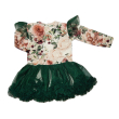 Body-sukienka bawełniana Bambarillo - KWIATY- PEONIE