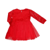 Sukienka bawełniana  <br />ANGEL-CZERWONA -Bambarillo<br /> Rozmiary od 104 do 128