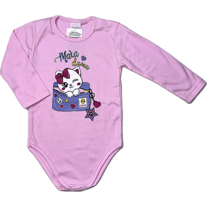 Body bawełniane z długim rękawem - GAMEX