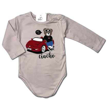 Body bawełniane z długim rękawem - GAMEX