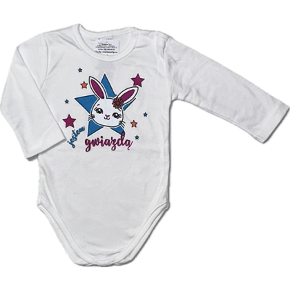 Body bawełniane z długim rękawem - GAMEX