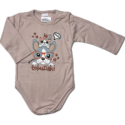 Body bawełniane z długim rękawem - GAMEX