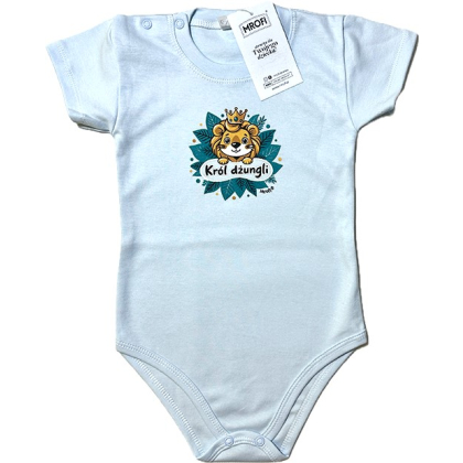 Body bawełniane z krótkim rękawem MROFI