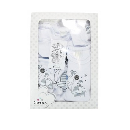 Wyprawka niemowlęca w pudełku GAMEX-SŁONIK