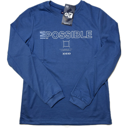 Bluzka chłopięca młodzieżowa NAPISY - GT