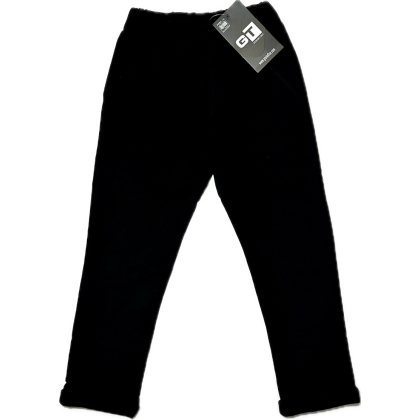 Spodnie bawełniane chłopięce WIZYTOWE-GT-Czarne