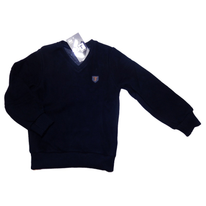Ciepły sweter chłopięcy GT - Granatowy
