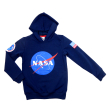 Bluza bawełniana typu kangurek  NASA -Granat