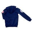 Bluza bawełniana typu kangurek  NASA -Granat