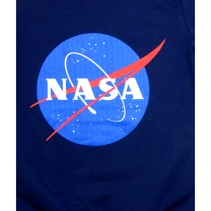 Bluza bawełniana typu kangurek  NASA -Granat