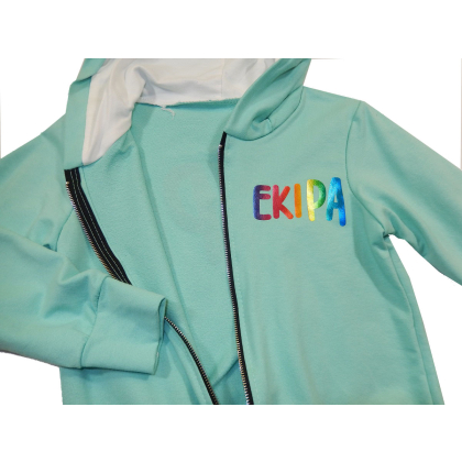 Bluza dziewczęca bawełniana  EKIPA