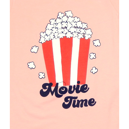 Komplet bawełniany dziewczęcy POPCORN