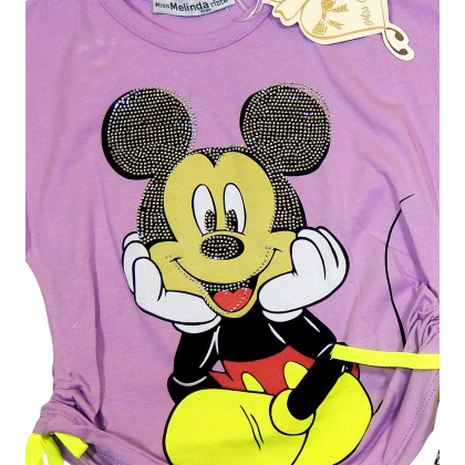 Komplet dziewczęcy na lato BLUZKA +SPÓDNICA MICKEY MOUSE