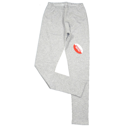 Legginsy  bawełniane młodzieżowe SZARE