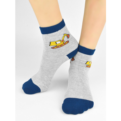 Skarpety chłopięce bawełniane 3-pak NOVITI