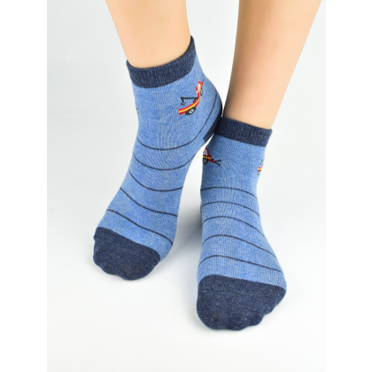 Skarpety chłopięce bawełniane 3-pak NOVITI