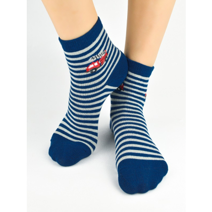 Skarpety chłopięce bawełniane 3-pak NOVITI