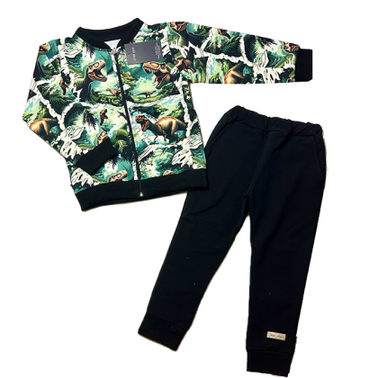 Dres bawełniany chłopięcy Star Kids - DINOZAURY