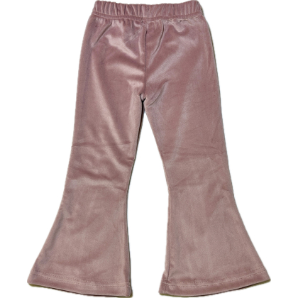 Spodnie dziewczęce welurowe - DZWONY - STAR KIDS / GAMEX