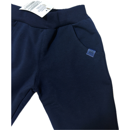 Spodnie dresowe chłopięce MROFI model SLIM - Granat