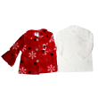 Komplet dziewczęcy  BLUZA(welur) + BLUZKA(bawełna)