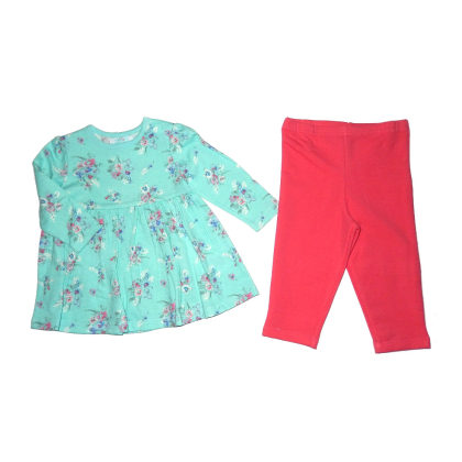 Komplet dla dziewczynki SUKIENKA + LEGGINSY