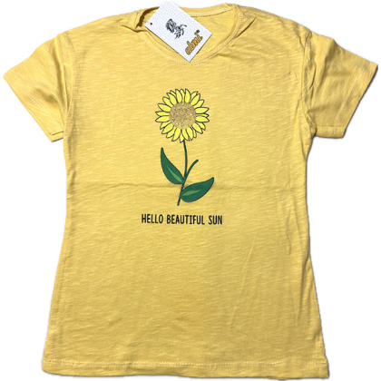 Bluzeczka dziewczęca z krótkim rękawem Almi