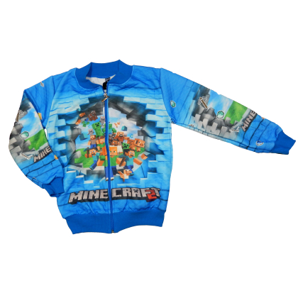 Bluza bawełniana chłopięca MINECRAFT