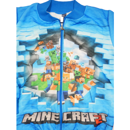 Bluza bawełniana chłopięca MINECRAFT