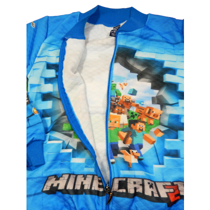 Bluza bawełniana chłopięca MINECRAFT