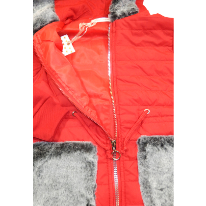 Kurtka-bluza dziewczęca Happy House - CZERWONA