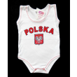 Body bawełniane bez rękawa POLSKA -MROFI