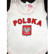Body bawełniane bez rękawa POLSKA -MROFI
