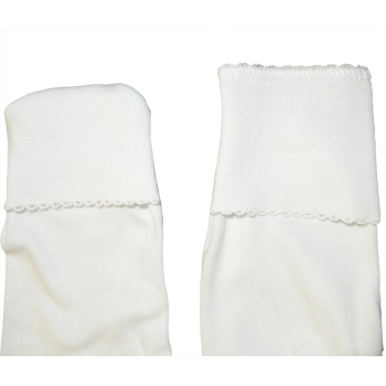 Białe body bawełniane z zawijanymi  rękawami<br />TESTA - ŁAPKI -KOPERTOWE<BR /> Rozmiar 50